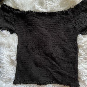 COPY - Black off the shoulder top